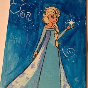 Painting Elsa